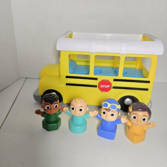 Cocomelon Sing and Dance Time School Bus Shape Sorter Missing 1 Person No Remote - Picture 5 of 7